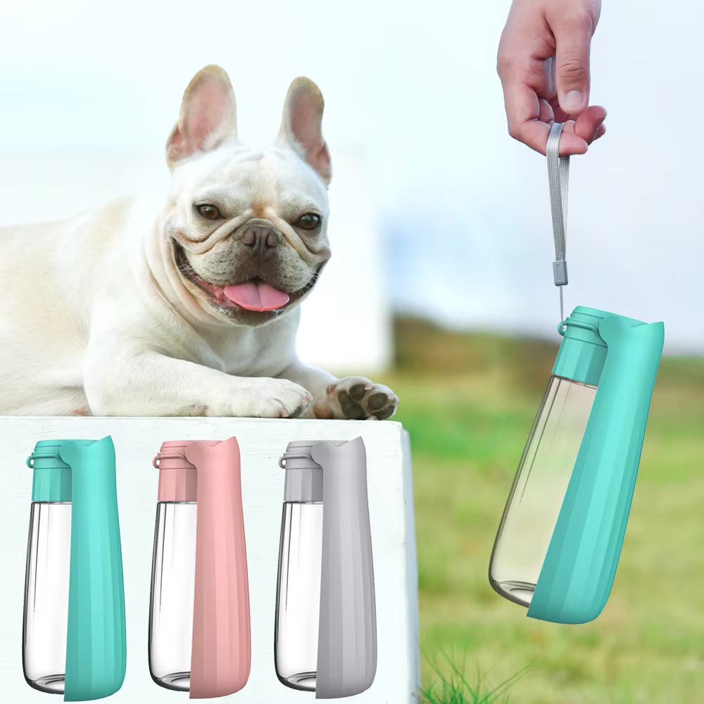 Bouteille d’eau portable pour chien – Gourde anti-fuite pour promenade