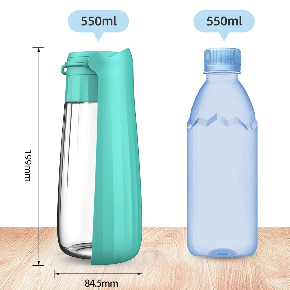 Bouteille d’eau portable pour chien – Gourde anti-fuite pour promenade – Image 3