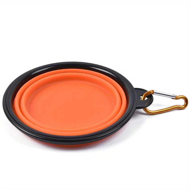 Gamelle pliable de voyage avec mousqueton – Accessoire randonnée chien – Image 11