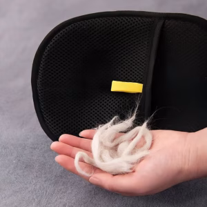 Gants double face réutilisables pour éliminer les poils d'animaux